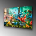 Tablou decorativ, UV-1193, 70 x 100 cm, Multicolor