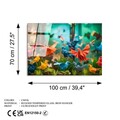 Tablou decorativ, UV-1193, 70 x 100 cm, Multicolor
