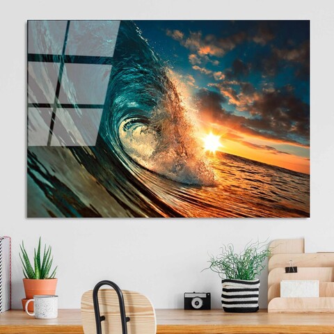 Tablou decorativ, UV-263 70 x 100, 70 x 100 cm, Multicolor