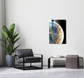 Tablou decorativ, UV-549, 70 x 100 cm, Multicolor