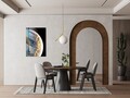 Tablou decorativ, UV-549, 70 x 100 cm, Multicolor