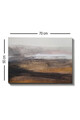 Tablou decorativ, Kanvas Tablo (50 x 70), Lemn (Grosime: 3 cm, Multicolor