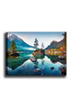Tablou decorativ, Kanvas Tablo (70 x 100), Lemn (Grosime: 3 cm, Multicolor