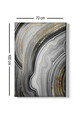 Tablou decorativ, Kanvas Tablo (70 x 100), Lemn (Grosime: 3 cm, Multicolor
