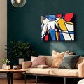 Tablou decorativ, Camtbl-035, 50 x 70 cm, Multicolor