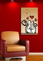 Ceas de perete, 5070CS-43, Dimensiune: 45 x 70 cm, Multicolor