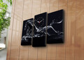 Ceas de perete (3 Pieces), 3PATCS-5, Dimensiune: 20 x 39 cm (2 bucăți), Multicolor