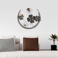 Decoratiune de perete, Haiyang 3, Dimensiuni: 70 x 62 x 4 cm, Multicolor