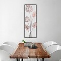 Decoratiune de perete, Strawberry 2, Dimensiuni: 32 x 90 x 4 cm, Multicolor