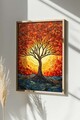 Tablou decorativ, Mscartmdl5, MDF, Multicolor