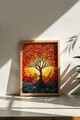 Tablou decorativ, Mscartmdl5, MDF, Multicolor