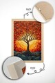 Tablou decorativ, Mscartmdl5, MDF, Multicolor