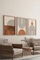 Tablou decorativ (3 Pieces), 3Dartsohoset24, MDF, Multicolor