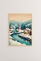 Tablou decorativ, Nwyearsngmdl1, MDF, Multicolor