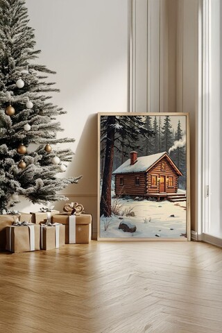 Tablou decorativ, Nwyearsngmdl9, MDF, Multicolor
