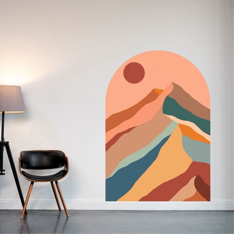 Sticker decorativ, MB-00115, 70 x 100 cm, Multicolor