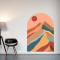 Sticker decorativ, MB-00115, 70 x 100 cm, Multicolor