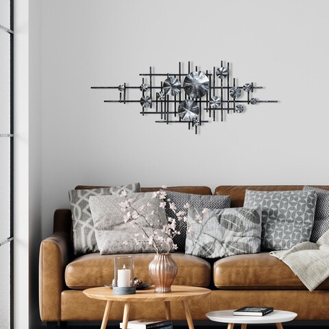 Decoratiune de perete, Mihrimah 2, Dimensiuni: 113 x 7 x 44 cm, Multicolor