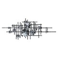 Decoratiune de perete, Mihrimah 2, Dimensiuni: 113 x 7 x 44 cm, Multicolor