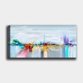Tablou decorativ, YTY1041141790_50120, Lemn (Grosime: 3 cm, Multicolor