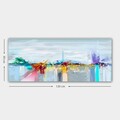 Tablou decorativ, YTY1041141790_50120, Lemn (Grosime: 3 cm, Multicolor