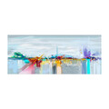 Tablou decorativ, YTY1041141790_50120, Lemn (Grosime: 3 cm, Multicolor