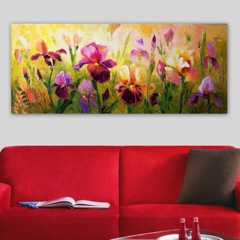 Tablou decorativ, YTYCCK1685_50120, Cadru: 100% LEMN (grosime: 3 cm), Multicolor