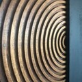 Decoratiune de perete, ART143, Dimensiune: 50 x 50 cm, Natural/Negru