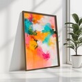 Tablou decorativ, GE175-L, Lemn, Multicolor