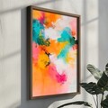 Tablou decorativ, GE175-L, Lemn, Multicolor