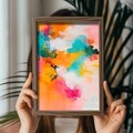 Tablou decorativ, GE175-L, Lemn, Multicolor