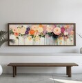 Tablou decorativ, EMR009, Lemn, Multicolor