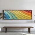 Tablou decorativ, EMR026, Lemn, Multicolor