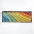Tablou decorativ, EMR026, Lemn, Multicolor