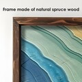 Tablou decorativ, EMR026, Lemn, Multicolor