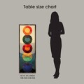 Tablou decorativ, EMR088, Lemn, Multicolor