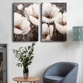 Tablou decorativ (2 Pieces), 2p4570softc-002, Lemn, Multicolor