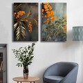 Tablou decorativ (3 Pieces), 2p4570softc-003, Lemn, Multicolor