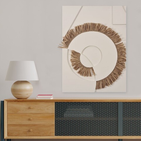Tablou decorativ, RF9648, Rama din lemn (grosime 3 cm), Multicolor