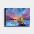 Tablou decorativ, 1054276691_70100, Rama din lemn (grosime 3 cm), Multicolor