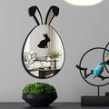 Oglinda decorativa, EAS002SILVER, Partea de jos: 100% EVA (Grosime: 10 mm, Argintiu