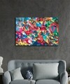 Tablou decorativ, 0439, Dimensiuni: 46 x 72 cm, Multicolor