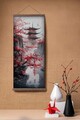 Tablou decorativ, ARTJPNPSTRDK9, Pictura pe canvas, Multicolor