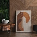 Tablou decorativ, ASR_CNV25-12, Cadru: 100% lemn (Grosime: 2 x 3 cm), Multicolor
