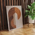Tablou decorativ, ASR_CNV25-12, Cadru: 100% lemn (Grosime: 2 x 3 cm), Multicolor