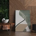 Tablou decorativ, ASR_CNV25-22, Cadru: 100% lemn (Grosime: 2 x 3 cm), Multicolor