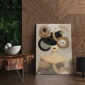 Tablou decorativ, ASR_CNV25-45, Cadru: 100% lemn (Grosime: 2 x 3 cm), Multicolor
