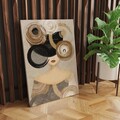 Tablou decorativ, ASR_CNV25-45, Cadru: 100% lemn (Grosime: 2 x 3 cm), Multicolor