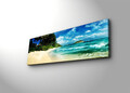 Tablou decorativ cu lumina LED, 3090DACT-69, 30 x 90 cm, Multicolor