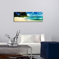 Tablou decorativ cu lumina LED, 3090DACT-69, 30 x 90 cm, Multicolor